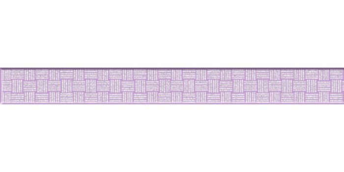 CERSANIT GL7H221 Спецэлемент стеклянный Glass 40х350 сиреневый