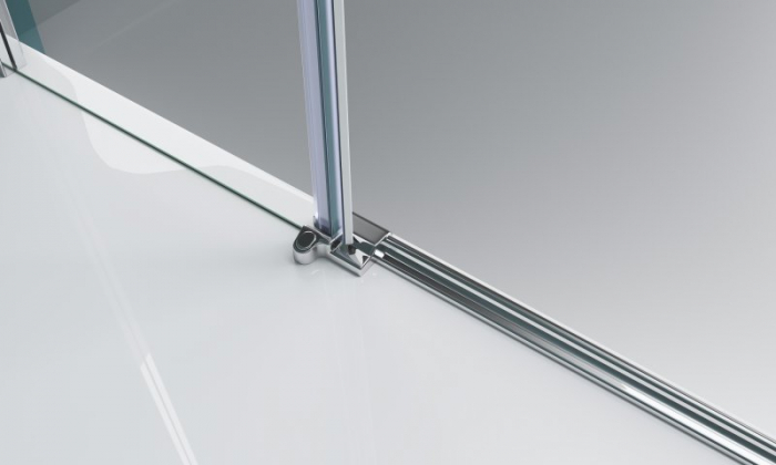 Душевая дверь BELBAGNO ETNA-B-11-100+90-C-Cr. Фото