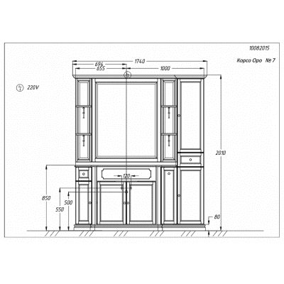 Портал OPADIRIS Корсо Оро №7 PR-OP-KOIV7. Фото