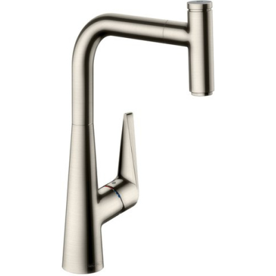 Смеситель для кухни Hansgrohe Talis Select S 300 сталь 72821800. Фото