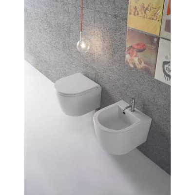 Унитаз подвесной CERAMICA GLOBO SPA Forty3 43.36 FOS04.BI. Фото