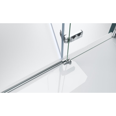 Душевая дверь BELBAGNO KRAFT-B-12-60/20-C-Cr-L. Фото