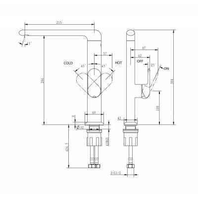 Смеситель для кухни BELBAGNO Ferrano FER-LAM-CRM. Фото