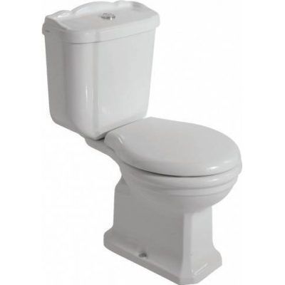 Унитаз напольный CERAMICA GLOBO SPA Paestum Vasi e Bidet 67.38 PA004.BI (слив в стену). Фото