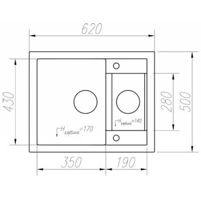 Кухонная мойка TOLERO R-109. Фото