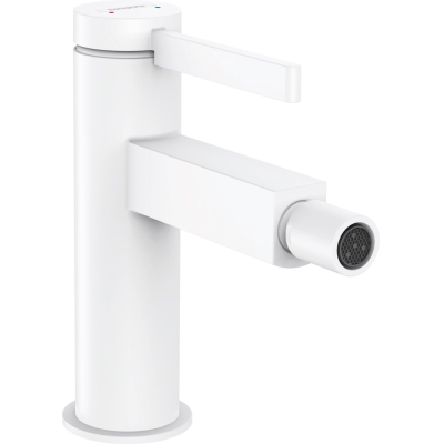 Смеситель для биде Hansgrohe Finoris 76200700, матовый белый. Фото