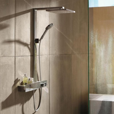 Душевая система Hansgrohe Raindance E300 1jet ShowerTablet 600 27363000. Фото