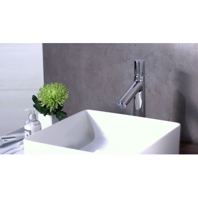 Смеситель для раковины Hansgrohe Talis Select S 190, однорычажный, без сливного набора 72045000, хром. Фото