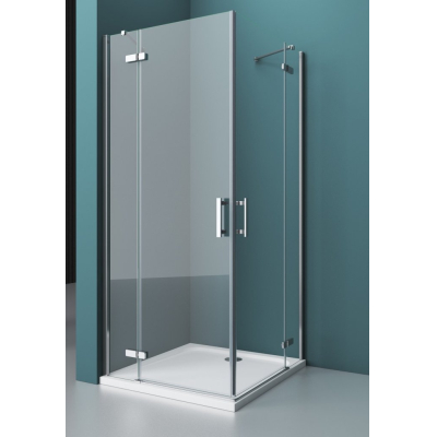 Душевой угол BELBAGNO KRAFT-AH-22-120/100-C-Cr-L. Фото