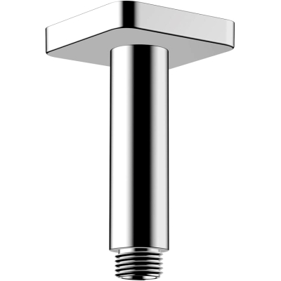 Потолочное подсоединение 100 мм Hansgrohe Vernis Shape 26406000 хром. Фото