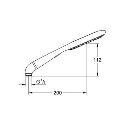 Ручной душ GROHE Rainshower Icon 27639000. Фото