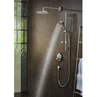 Шланговое подсоединение S Hansgrohe Fixfit 26453700, матовый белый. Фото