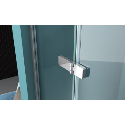 Душевая дверь BELBAGNO KRAFT-B-12-60/30-C-Cr-L. Фото