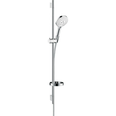 Душевой гарнитур Hansgrohe Raindance Select 120 Unica Set 90см белый/хром 26631400. Фото