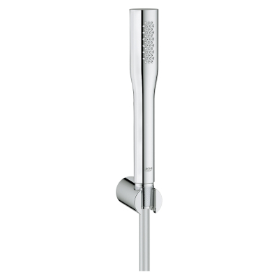 GROHE 27369000 Euphoria Cosmopolitan Душевой набор I (ручной душ, настенный держатель, шланг 1500 мм), 9,5 л/мин, хром. Фото