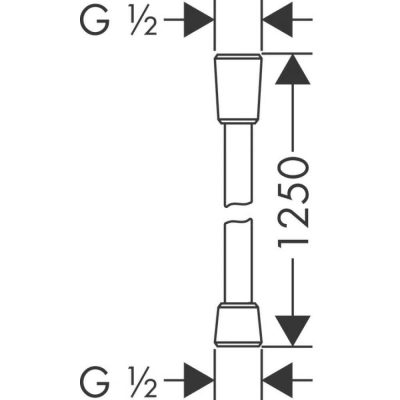 Шланг для душа Isiflex 28276990 160 см. Фото