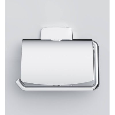 Держатель для туалетной бумаги с крышкой AM.PM Gem A90341400 для ванной комнаты. Фото