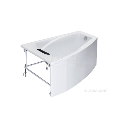 Ванна ROCA Hall Angular 150х100 асимметричная правая белая ZRU9302865. Фото