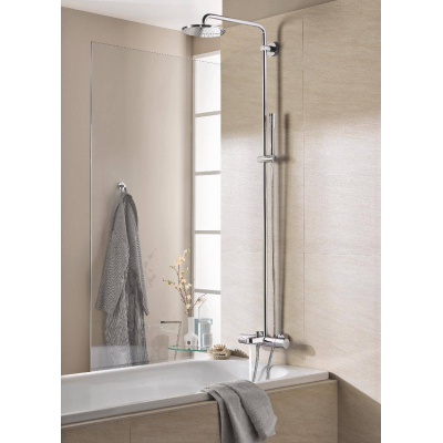 GROHE 27641000 Rainshower Душ.сист.с терм.д.ванны,450мм. Фото