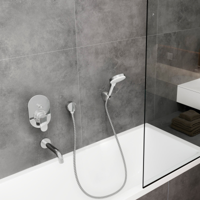 Излив на ванну HANSGROHE  Vernis Blend 71420000 хром. Фото