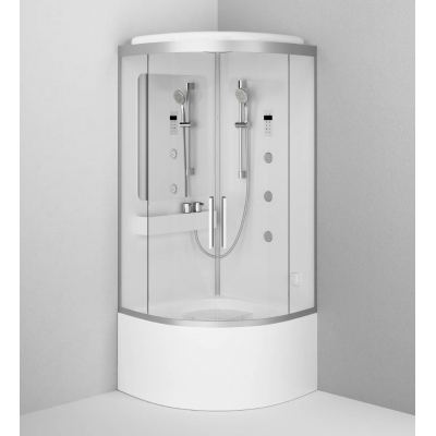 Гидромассажная кабина с паром AM.PM Like W80C-020A-090MTA. Фото