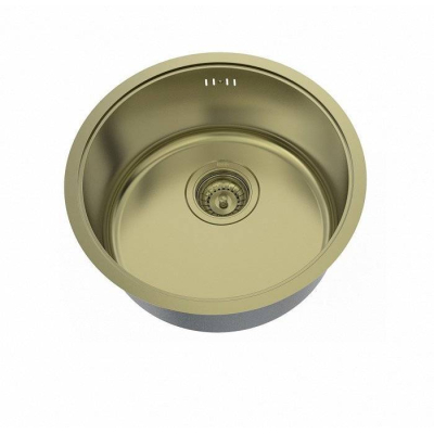 Мойка для подстольного монтажа бронза Edifice IDDIS EDI42B0i77. Фото