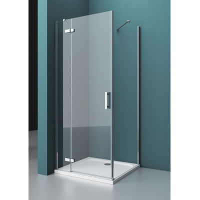 Душевой угол BELBAGNO KRAFT-AH-12-120/100-C-Cr-L. Фото