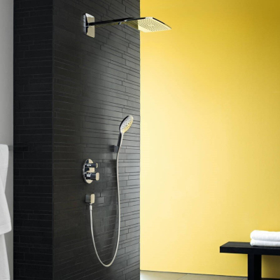 Ручной душ Hansgrohe Raindance Select 150 белый/хром 28587400. Фото