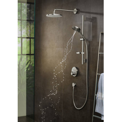 Шланговое подсоединение S Hansgrohe Fixfit 26453700, матовый белый. Фото