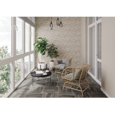 CERSANIT 16143 Керамический гранит Oxford 420х420 коричневый. Фото