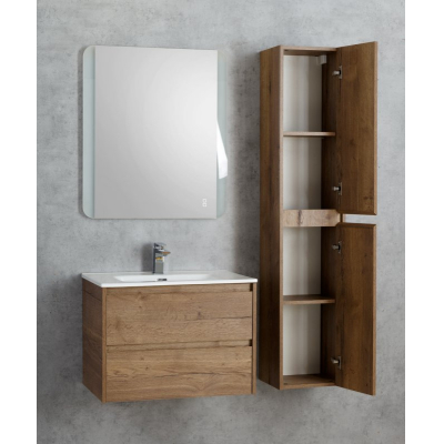 Шкаф подвесной левосторонний BELBAGNO KRAFT-1600-2A-SC-RT-L Rovere Tabacco. Фото