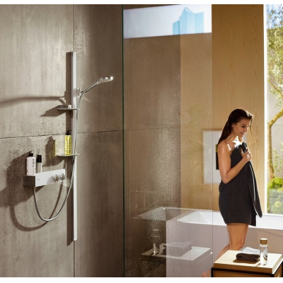 Термостат Hansgrohe ShowerTablet 350 ВМ 13102400 белый/хром. Фото