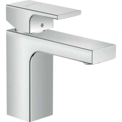 Смеситель для раковины без сливного набора Hansgrohe Vernis Shape 100 71569000 хром. Фото