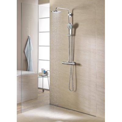 GROHE 27032001 Rainshower Душевая система с термостатом GRT 3000C, кронштейн 450 мм. Фото