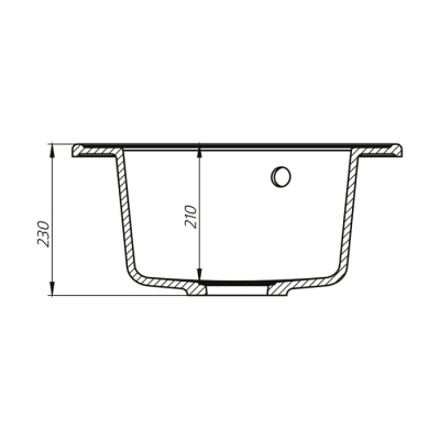 Мойка кухонная IDDIS Kitchen G K04S511i87. Фото