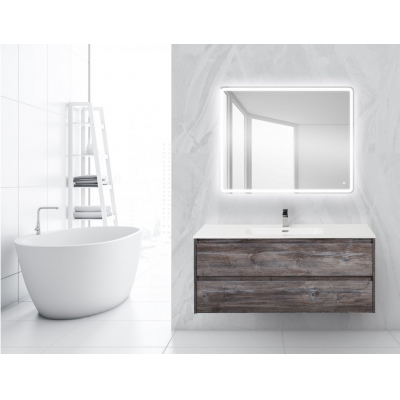 Тумба под раковину подвесная BELBAGNO KRAFT-1200-2C-SO-PP Pino Pasadena. Фото