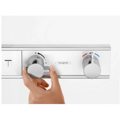 Термостат для душа Hansgrohe RainSelect 15357400 на 4 потребителя. Фото