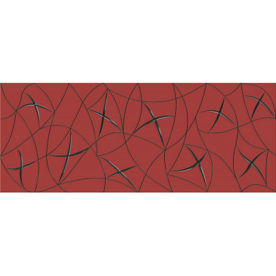 Azori 587072002 Декор Vela 201х505 carmin stella