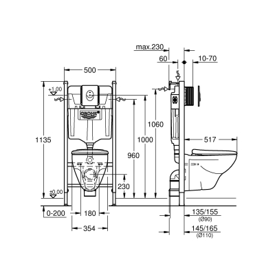 Комплект GROHE Solido Lecico 39192000 (4 в 1). Фото