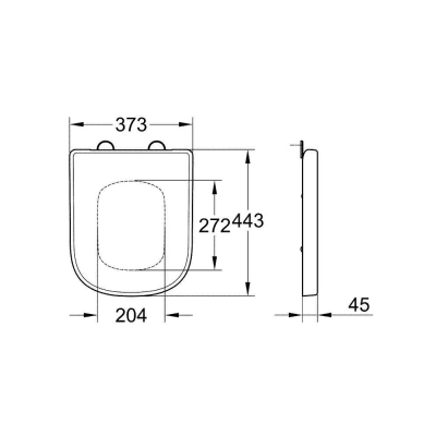 Сиденье GROHE Euro Ceramic 39331000. Фото