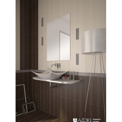 Azori 582552001 Декор Камлот 278х405 индиго крэш