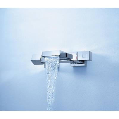 Термостатический смеситель для ванны GROHE Grohtherm Cube 34497000. Фото