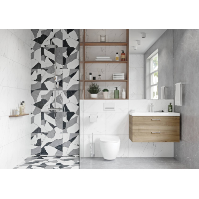 CERSANIT 16147 Керамический гранит Oriental 420х420 чёрный. Фото