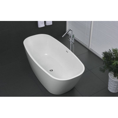 Ванна акриловая отдельностоящая BELBAGNO BB72-1700-W0. Фото