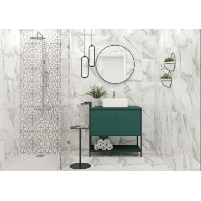 CERSANIT 16186 Керамический гранит Siena 420х420 белый. Фото