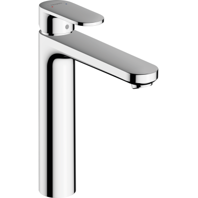 Смеситель для раковины 230, со сливной гарнитурой Vernis Blend Hansgrohe 71552000, хром. Фото