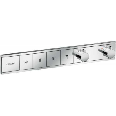 Термостат для ванны Hansgrohe RainSelect на 4 потребителя 15382000. Фото