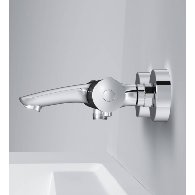 Смеситель для ванны и душа с термостатом AM.PM Like F8050000. Фото