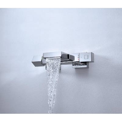 Термостатический смеситель для ванны GROHE Grohtherm Cube 34497000. Фото