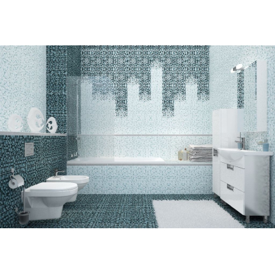 CERSANIT GL7H381 Спецэлемент стеклянный Glass 40х350 золотистый